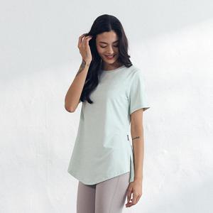 [씨엘코코] CLWT8050 이지핏 숏 슬리브 씨그린