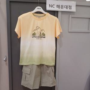 [오후]여행룩 캠핑룩~타이다이 티셔츠 OHRA24307