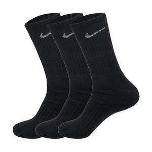 [나이키]나이키 쿠션 3팩 세트 중목 양말 블랙 SX4508-001