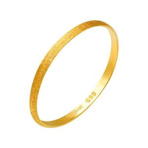 [한국금다이아몬드] 순금 반지 24K 금반지 무광 엥게이지 0.75g 애끼 링