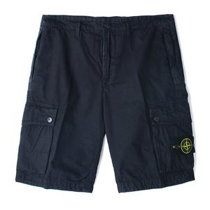 24SS 스톤 와펜 슬림 카고 반바지 네이비 8015L11WA A0120