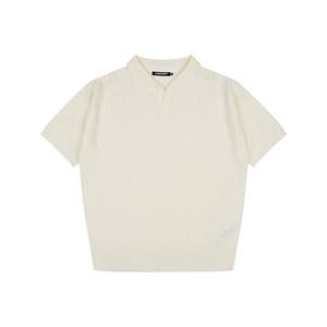 남)릴리꽈베기오픈카라반팔니트 BO2WSW418-IV