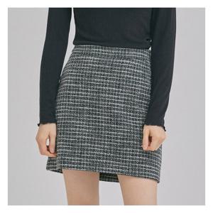 [미쏘][미쏘]트위드체크 미니 스커트(MIWWHB131G)