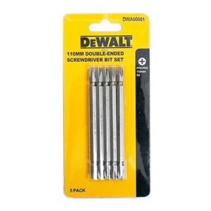 디월트 양날 드라이버 비트 DWA00001 (5p)