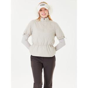 [볼빅어패럴] 여성 골프 허리스트링 반팔 패딩 아노락 점퍼 VLWBO902_LB