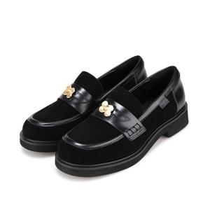 [바바라(슈즈)]스웨이드 잠금장식 여성 로퍼_BBH538