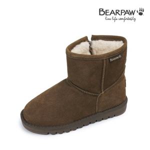 [베어파우(슈즈)]CHERIE KIDS 아동 방한 양털 어그부츠 K2907254QD-K