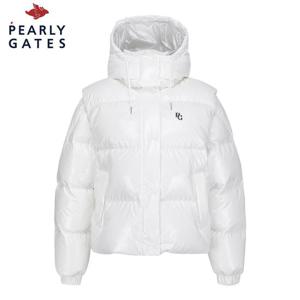 [파리게이츠] 파리게이츠 여성 홀로그램 후드&소매 탈착 다운 점퍼 521D4JP683_IV