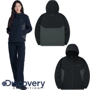 [디스커버리] 2024 F W 가을 DXTR25044BKS 남여공용 컬러블럭 우븐 트레이닝 자켓