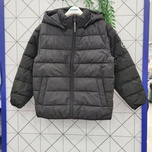 [에꼴리에]후드 착탈 베이직 초경량  점퍼 24D0101_GN