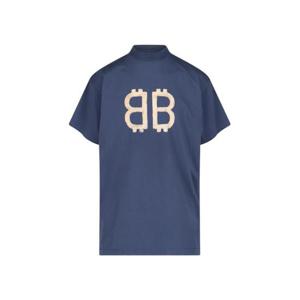 발렌시아가 반팔 티셔츠 739028TOVU64108 DOM