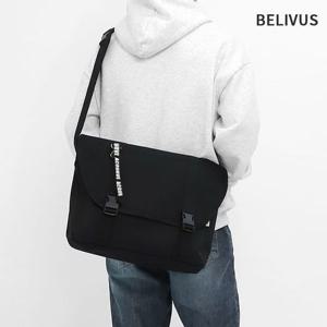 빌리버스 남자 메신저백 BNUB006 크로스백 학생 키링