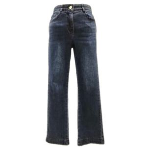 [에이비에프지]진청 슬림 부츠컷 데님 팬츠 APZ1HE31A