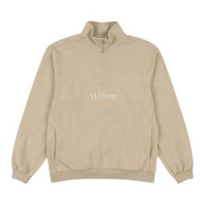 윌슨긴팔티 JQS W233003LHT91-BEM 남녀공용 프렌치테리 반집업 맨투맨