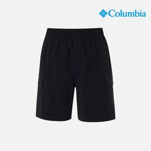 [컬럼비아] 남성 우븐 카고 숏 팬츠_블랙 (C62-YMD802)