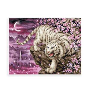 보석십자수 명화 풍경 매화 백호 맹호도 40x50