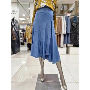 제시뉴욕 세이브존04 플레어 언발 데님스커트 MC1SC2460PP