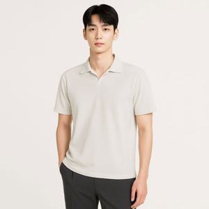 바쏘옴므 오픈 카라 PK 반팔 티셔츠(WSZ2MK04A)