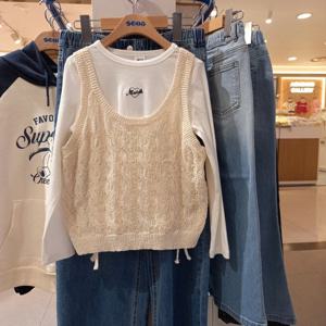 [에스핏 주니어]에스핏 NC해운대점 니트 뷔스티에 VE_SJZ101FSVE02