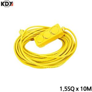 KDY 산업용 전기연장선 3구 1.5SQ x 10M