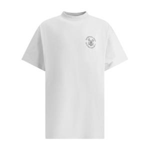 발렌시아가 반팔 티셔츠 787349TRVU59081 WHITE DOM