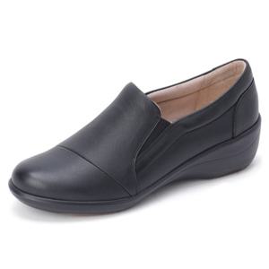 LANSLS1958WG1X 금강제화 랜드로바 여성 캐주얼 웨지 슬립온 경량 슈즈