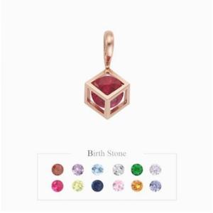 [로이드] 주문제작 신비로운 자수정 큐브 14k 펜던트 LPP17050G