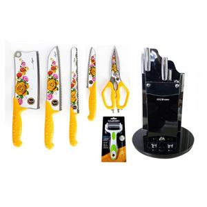 명장의칼 칼스토리 7종 세트 식도 가위 필러 중식칼 빵칼 주방칼 식칼 부엌칼 조리칼 요리칼 조리용칼 칼