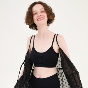 [[세컨스킨]] 심리스 베이직 캐미브라_OU2101