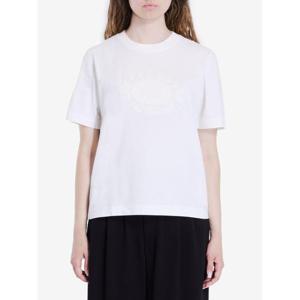 버버리 반팔 티셔츠 8093651 B8764 CHALK