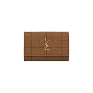 생로랑 카산드라 마틀라세 까레 스몰 엔벨로프 월렛 램스킨 폭스 742430-AABVP-2536