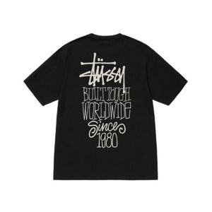 스투시 빌트 터프 티셔츠 피그먼트 다이드 블랙 1904994