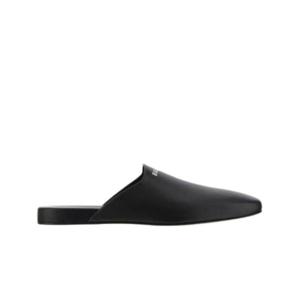 발렌시아가 코지 로고 뮬 블랙 636604WA72G1006