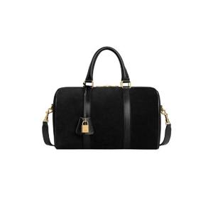 셀린느 보스턴 스웨이드 카프스킨 블랙 119573GGW-38NO