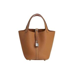 에르메스 피코틴 락 18 에끌라 백 클레망스 스위프트   팔라듐 하드웨어 골드 로즈 사쿠라 H069560CKCA