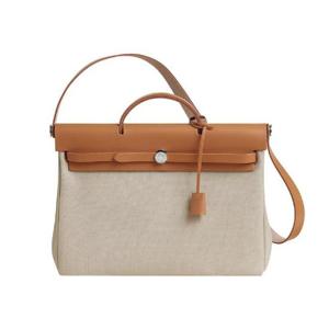 에르메스 에르백 메신저 39 H 바이킹 캔버스 헌터   팔라듐 하드웨어 베통 나뛰렐 사블르 H084489CKAT