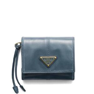 프라다 에나멜 트라이앵글 로고 지갑 1MH0432CYR