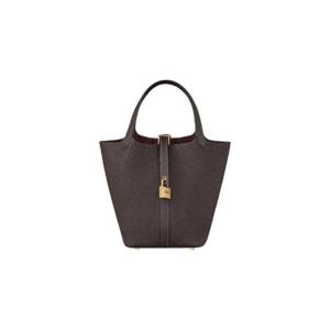 에르메스 피코탄 락 18 백 클레망스   골드 하드웨어 에벤 H056289CC46