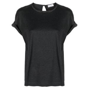 25 FW Brunello Cucinelli 키홀 디테일 코튼 티셔츠 M0A45DF720CY500 TP432169321