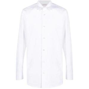 25 FW Alexander McQueen 로고 프린트 셔츠 727083QUN76 TP432163332