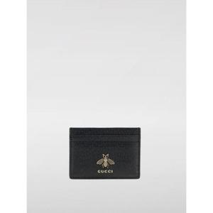 구찌 애니멀리에 레더 카드 케이스 523685DJ20T1000 BLACK DOM
