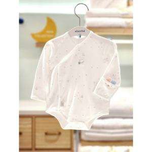 압소바 HK(신생아선물)싹싹 뱀부 배냇슈트 (25년가을신상) (A2C10112)