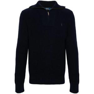 폴로 랄프로렌 와플 니트 집업 스웨터 710941101001