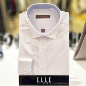 [엘르옴므]E251R38501_화이트긴팔셔츠