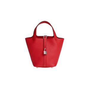 에르메스 피코탄 락 18 백 클레망스   팔라듐 하드웨어 루즈 라디유 H056289CKO5