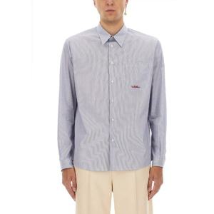 발렌티노 스트라이프 코튼 셔츠 7V3ABS77B2Q 129