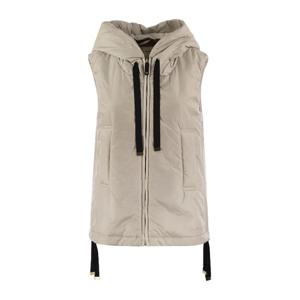 막스마라 더큐브 그린고 슬리브리스 후드 조끼 2529296024600 0