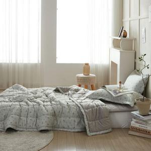 아트박스/르헤브 들꽃 단면 극세사 이불 패드세트 (싱글/SS)