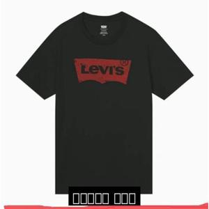 [리바이스]배트윙 로고 블랙  반팔티셔츠 17783-0198_DG