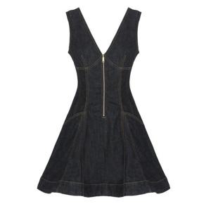 셀프 포트레이트 숏 원피스 PF25801SBL DENIM MINIBLUE Blue